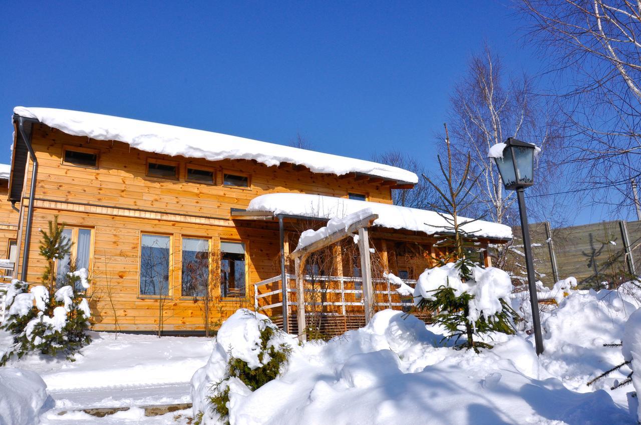 Вилла Chalet By Skokovo Park Супонево Экстерьер фото